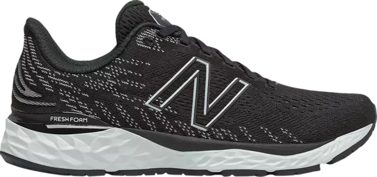 Кроссовки New Balance Wmns Fresh Foam 880v11 D Wide 'Black Star Glow', черный