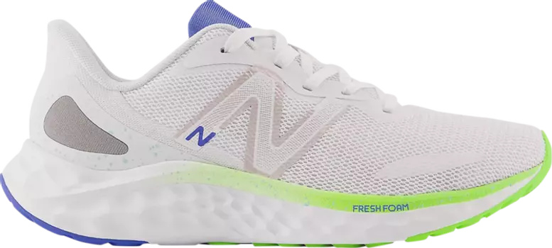 Кроссовки New Balance Wmns Fresh Foam Arishi v4 'White Pixel Green', белый