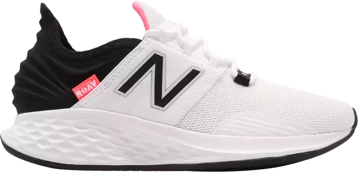 Кроссовки New Balance Wmns Fresh Foam Roav 'White Black', белый