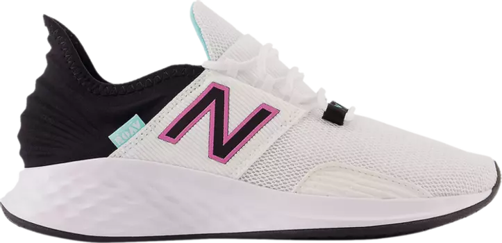 Кроссовки New Balance Wmns Fresh Foam Roav Wide 'White Black Surf', белый