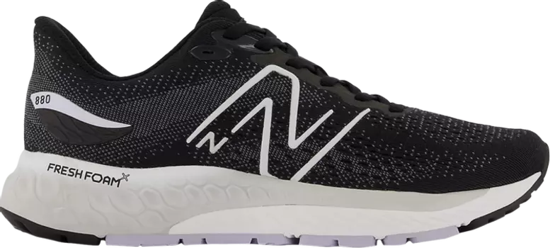 Кроссовки New Balance Wmns Fresh Foam X 880v12 2E Wide 'Black Steel', черный