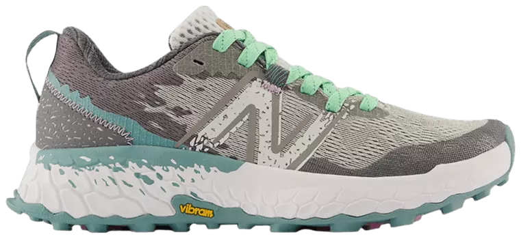 Кроссовки New Balance Wmns Fresh Foam X Hierro v7 Wide 'Paper White Electric Jade', серый