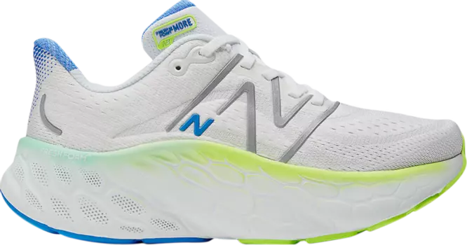 Кроссовки New Balance Wmns Fresh Foam X More v4 'White Cobalt', белый