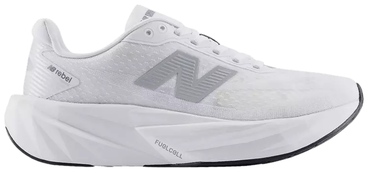Кроссовки New Balance Wmns FuelCell Rebel v5 'White Silver Metallic', белый