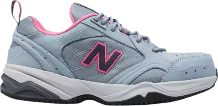 Кроссовки New Balance Wmns Steel Toe 627 Suede 'Light Grey Pink', серый