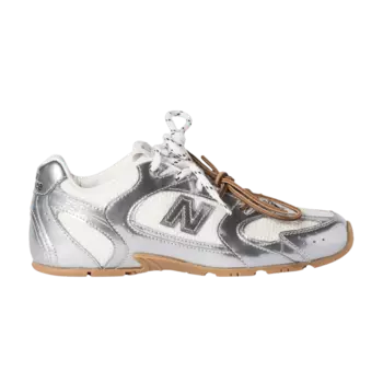Кроссовки New Balance x Miu Miu 530 SL 'Silver Metallic', серебряный