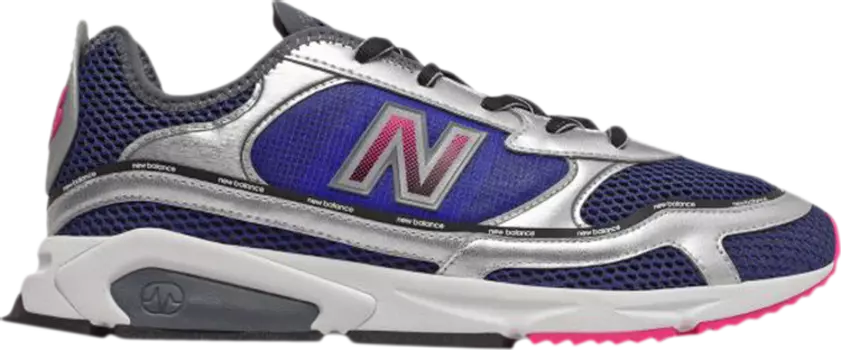 Кроссовки New Balance X-Racer 'Team Royal Silver', синий