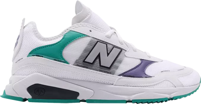 Кроссовки New Balance X-Racer 'White Silver', белый