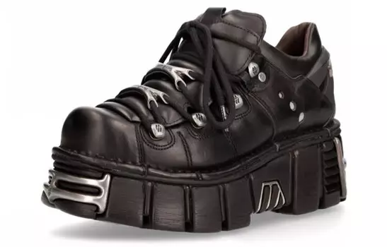 Кроссовки NEW ROCK Lifestyle Shoes Unisex Low-top Black, черный