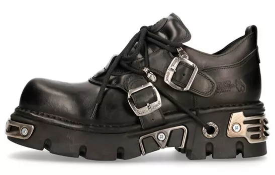 Кроссовки NEW ROCK Lifestyle Shoes Unisex Low-top Black, черный