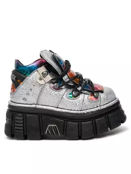 Кроссовки NEW ROCK, серебряный