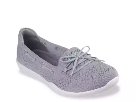 Кроссовки Newbury St. Slip-On Skechers, серый