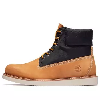Кроссовки newmarket 6 inch quilted boots 'wheat black' Timberland, желтый