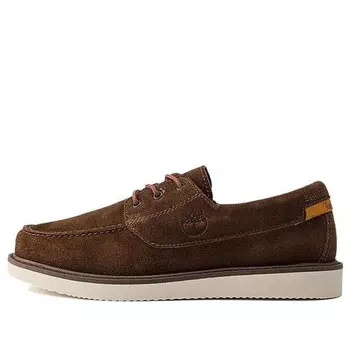 Кроссовки newmarket ii boat shoes 'cocoa' Timberland, коричневый