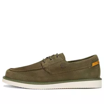 Кроссовки newmarket ii boat shoes 'lichen green' Timberland, зеленый