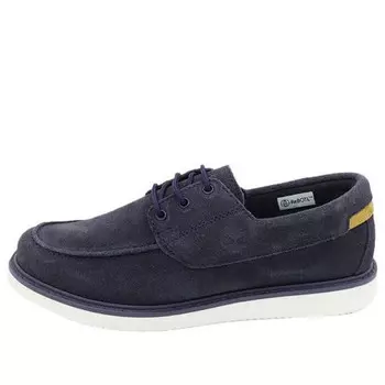 Кроссовки newmarket ii boat shoes 'navy' Timberland, синий