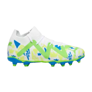 Кроссовки Neymar Jr. x Future Match FG AG Big Kid Puma, белый
