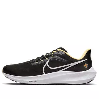 Кроссовки nfl x air zoom pegasus 39 'new orleans saints' Nike, черный