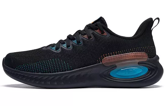 Кроссовки NFO для бега мужские с низким верхом, черный/синий 361°