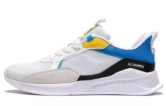 Кроссовки NFO для бега мужские с низким верхом белый/синий 361°