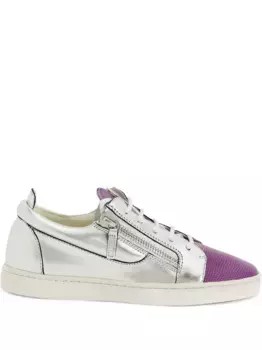 Кроссовки Nicki Giuseppe Zanotti, серебяный