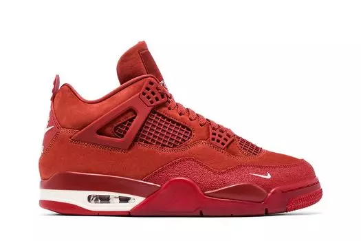Кроссовки Nigel Sylvester x Air Jordan 4 Retro OG SP 'Brick By Brick', оранжевый