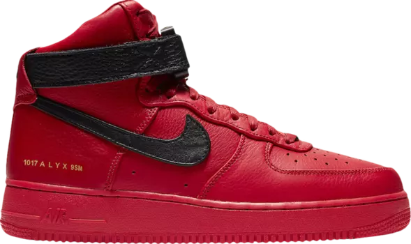 Кроссовки Nike 1017 ALYX 9SM x Air Force 1 High 'University Red', красный