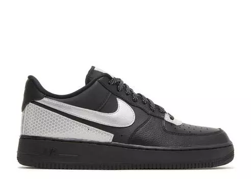 Кроссовки Nike 3M X AIR FORCE 1 '07 LV8 'BLACK', черный
