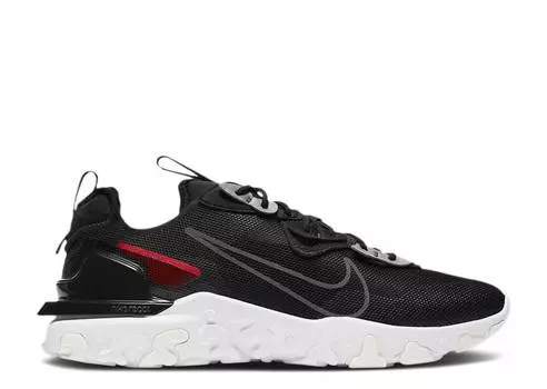 Кроссовки Nike 3M X REACT VISION 'BLACK UNIVERSITY RED', черный