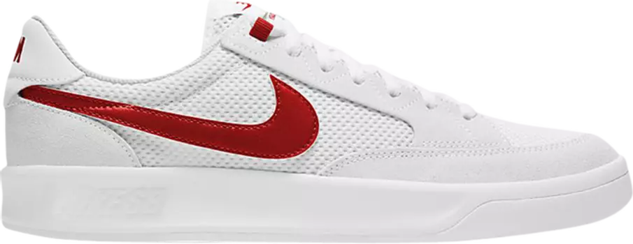 Кроссовки Nike Adversary SB 'White University Red', белый