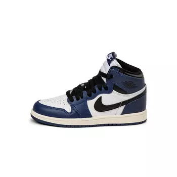 Кроссовки nike air 1 retro high og *midnight navy* *ps* Jordan, синий
