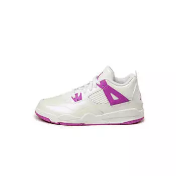 Кроссовки Nike Air 4 Retro *Hyper Violet* *Ps* Jordan, белый