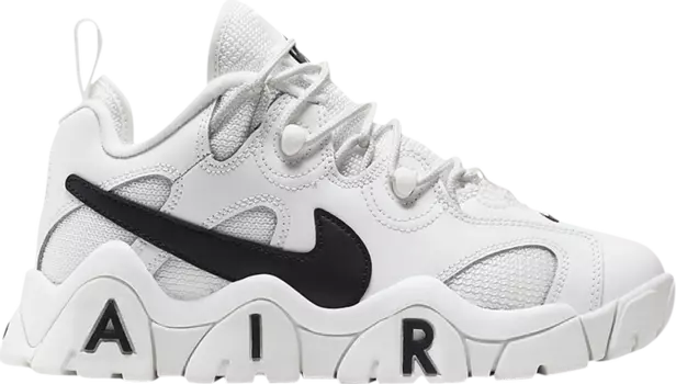 Кроссовки Nike Air Barrage Low GS 'White Black', белый