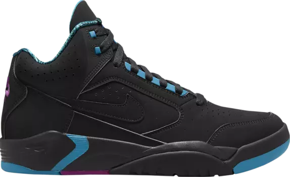 Кроссовки Nike Air Flight Lite Mid 'Black Cyber Teal', черный