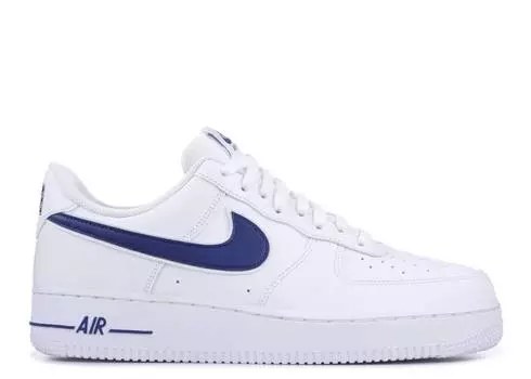 Кроссовки Nike AIR FORCE 1 '07 3 'WHITE DEEP ROYAL', белый