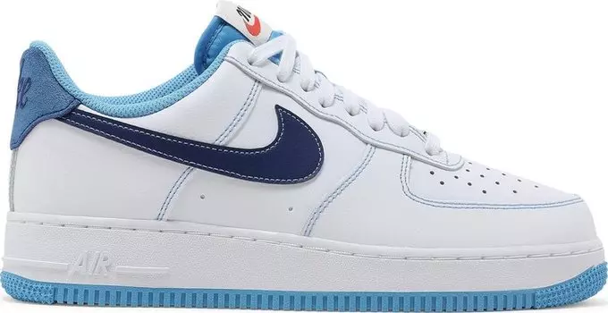 Кроссовки Nike Air Force 1 '07 'First Use - White University Blue', белый
