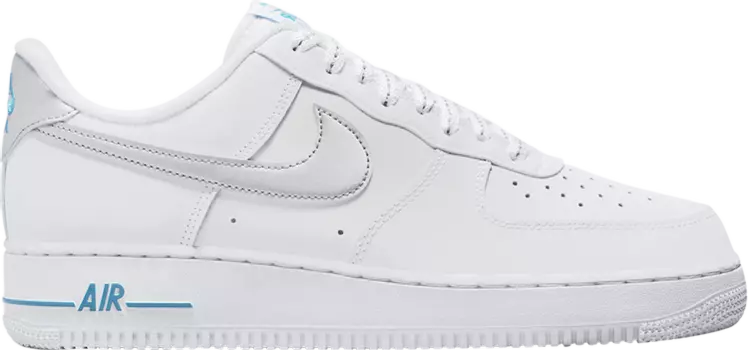 Кроссовки Nike Air Force 1 '07 'White Laser Blue', белый