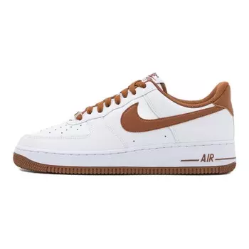 Кроссовки Nike Air Force 1 '07, белый/коричневый
