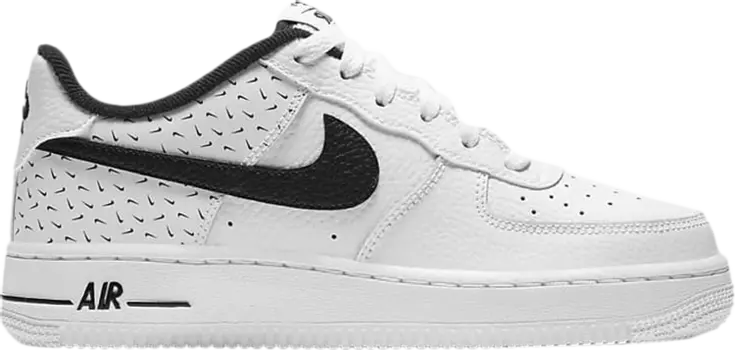 Кроссовки Nike Air Force 1 '07 GS 'Swooshfetti', белый