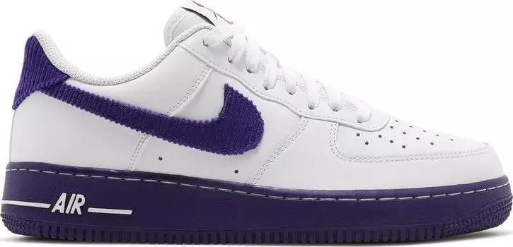 Кроссовки Nike Air Force 1 '07 LV8 EMB 'White Court Purple', белый