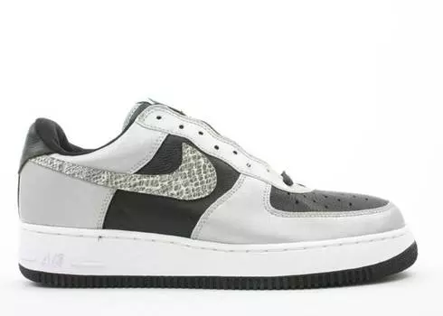 Кроссовки Nike AIR FORCE 1 B '3M SNAKE', черный