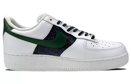 Кроссовки Nike Air Force 1, белый/зеленый