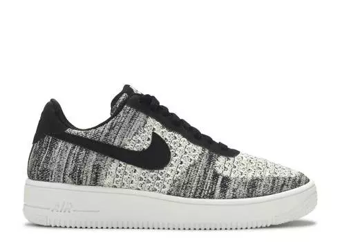 Кроссовки Nike AIR FORCE 1 FLYKNIT LOW 2.0 'OREO', черный