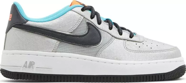 Кроссовки Nike Air Force 1 GS 'Sky Nike', серебряный