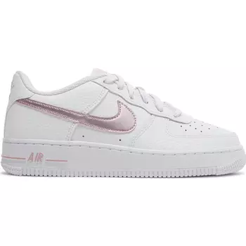Кроссовки Nike Air Force 1 GS 'White Pink Glaze', белый
