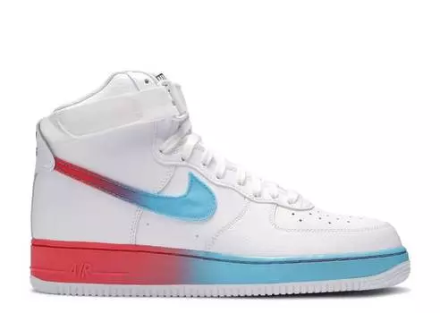 Кроссовки Nike AIR FORCE 1 HIGH '07 LV8 'BLUE EMBER GLOW', белый