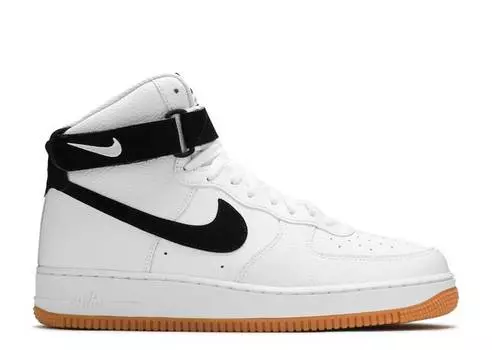 Кроссовки Nike AIR FORCE 1 HIGH '07 'WHITE GUM', белый