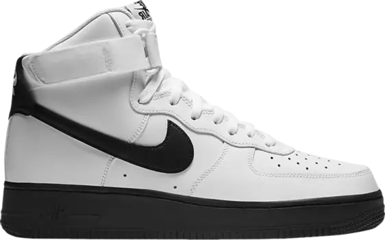 Кроссовки Nike Air Force 1 High '07 'White Black', белый
