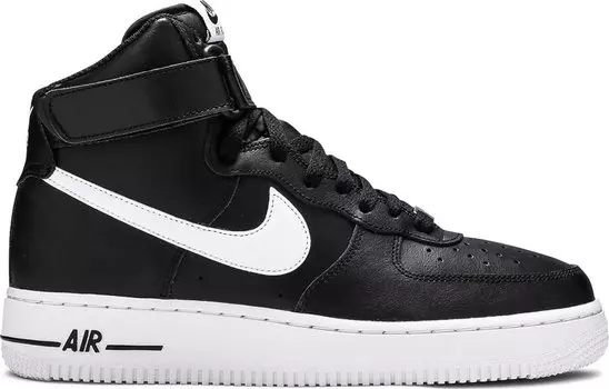 Кроссовки Nike Air Force 1 High 'Black White', черный