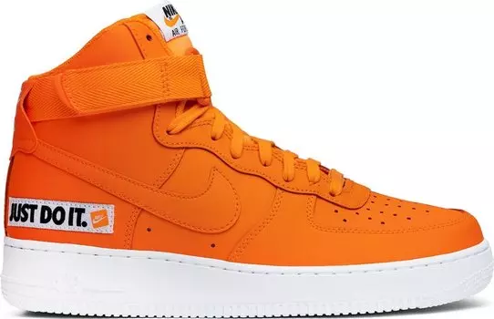 Кроссовки Nike Air Force 1 High 'Just Do It', оранжевый